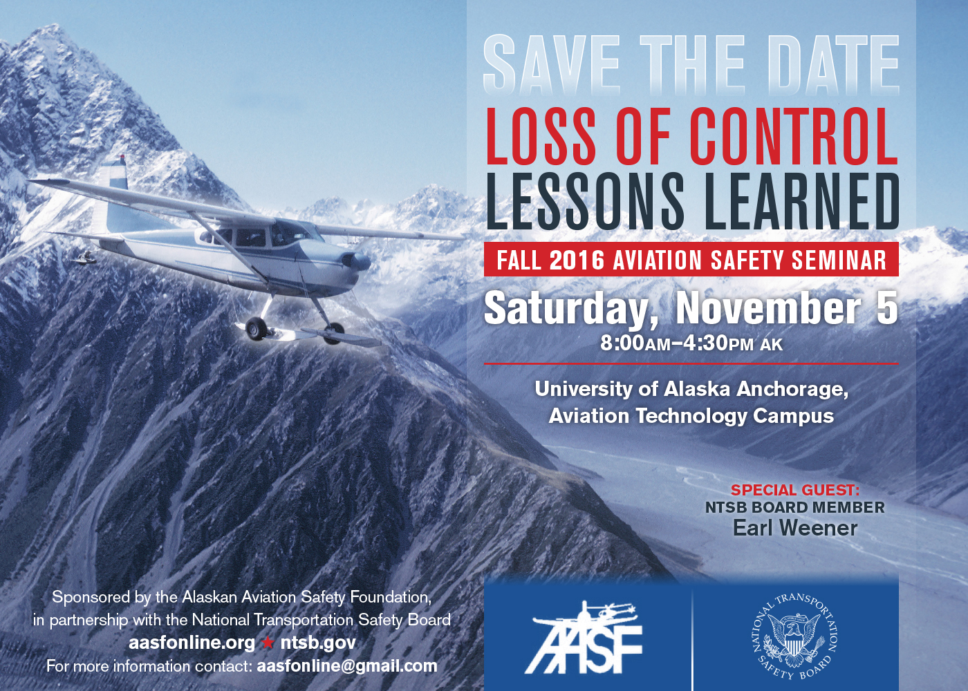 2016 Fall Aviation Safety Seminar Alaskan Aviation Safety Foundation